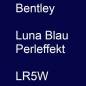 Preview: Bentley, Luna Blau Perleffekt, LR5W.